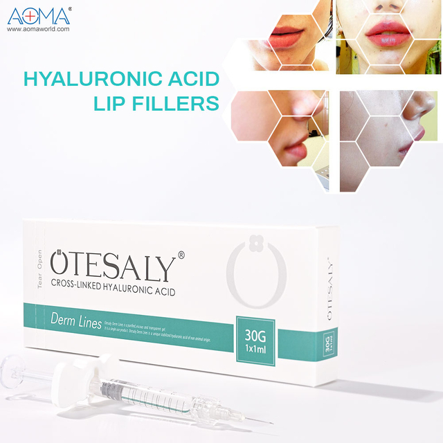 हाइड्रेटिंग 1ml लिप इंजेक्शन भराव प्लम्पर पूर्णता को बढ़ाता है