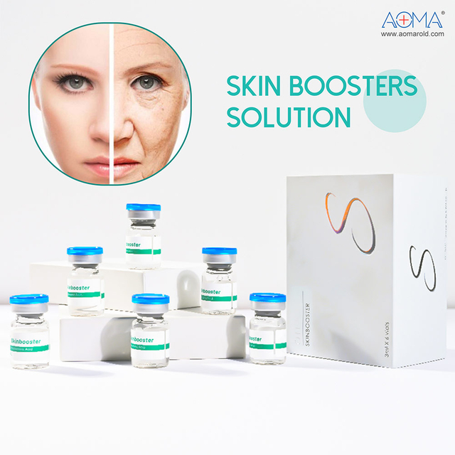 皮膚保濕6瓶SKlNBOOSTER玻尿酸注射液增強彈性
