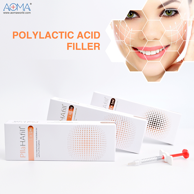 Ce 批准的聚聚乳酸填充美容术，用于脸颊增大